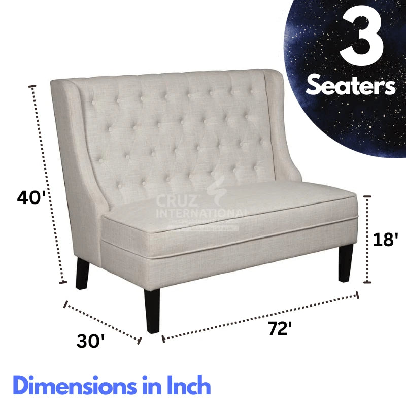 Modern Francisco Sofa Set CRUZ INTERNATIONAL