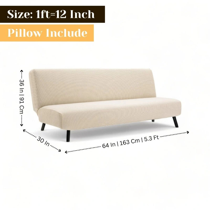 Premium Cool Fabric 3 Seater Sofa