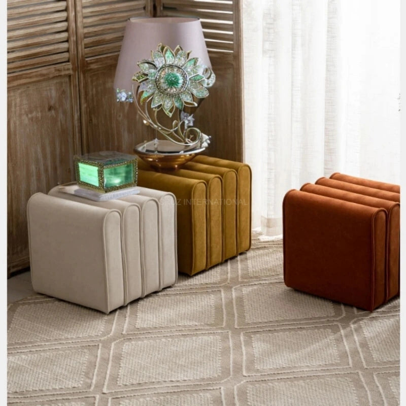 Cute Look Fabric Wing Chair for Living Room Office