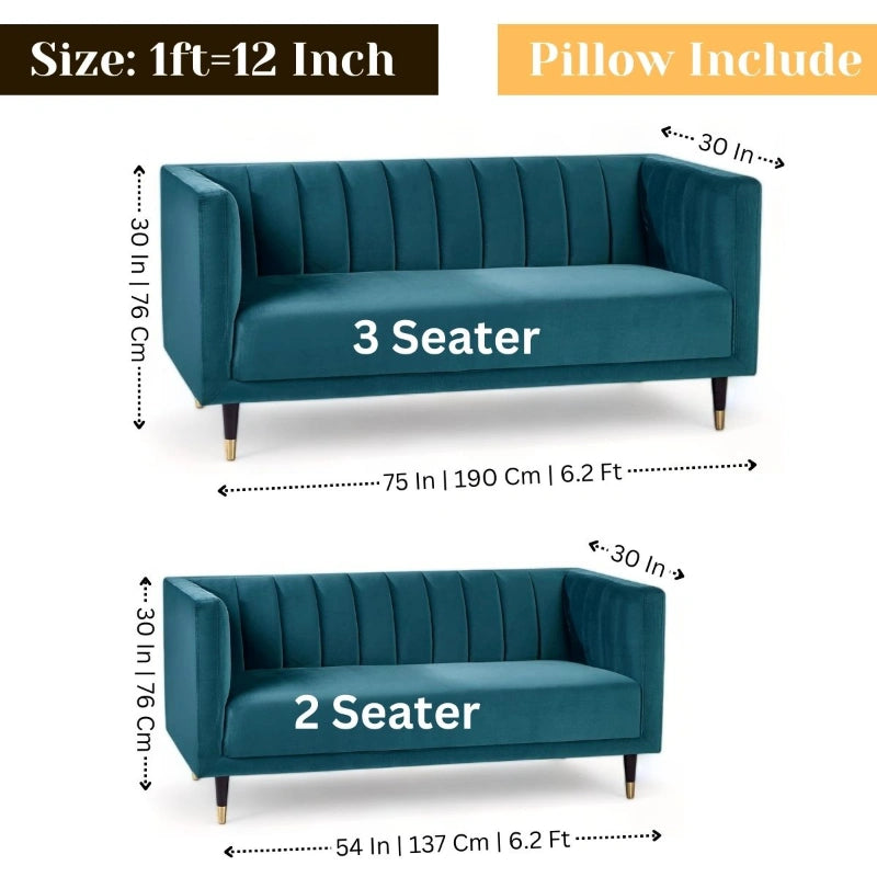 Premium Fabric Sofa Couch Set for Your Home