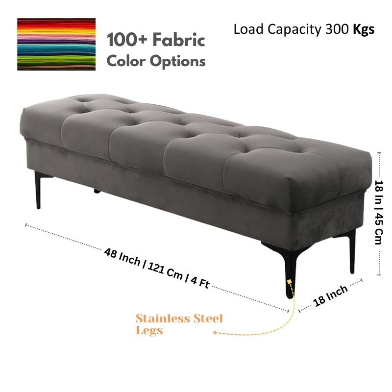 Elegant Bench Ottoman – Perfect for Living Room