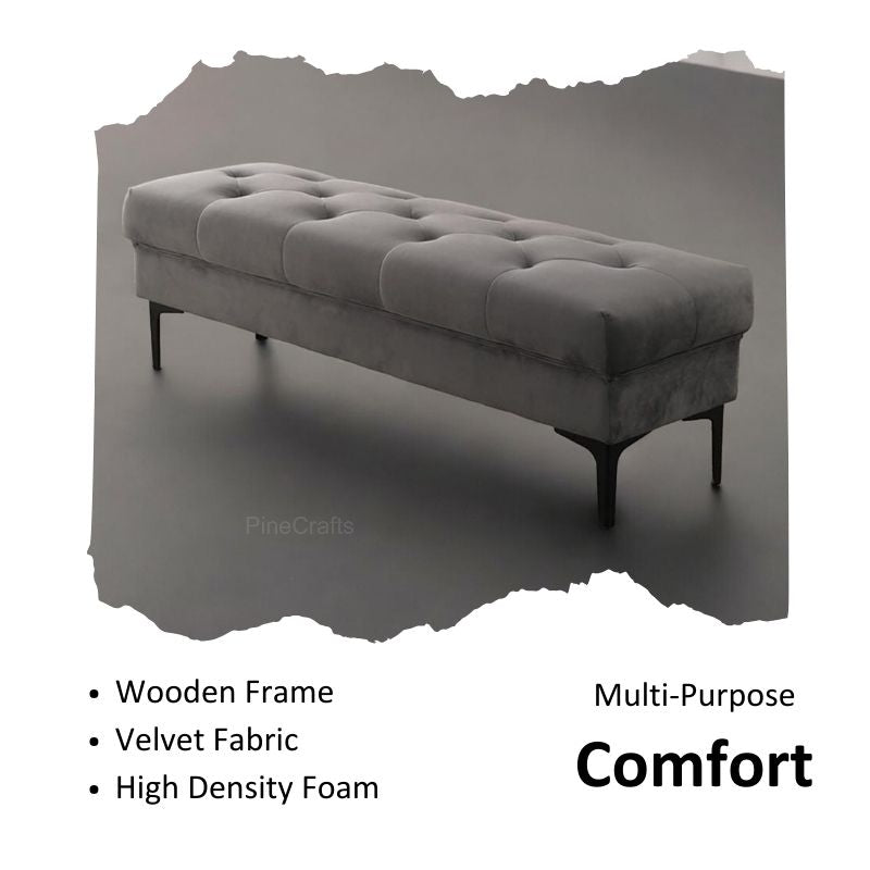 Elegant Bench Ottoman – Perfect for Living Room