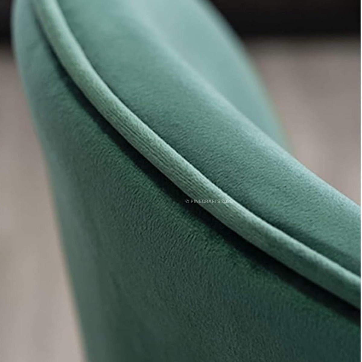 Handicrafts Velvet Upholstered Dining Chair