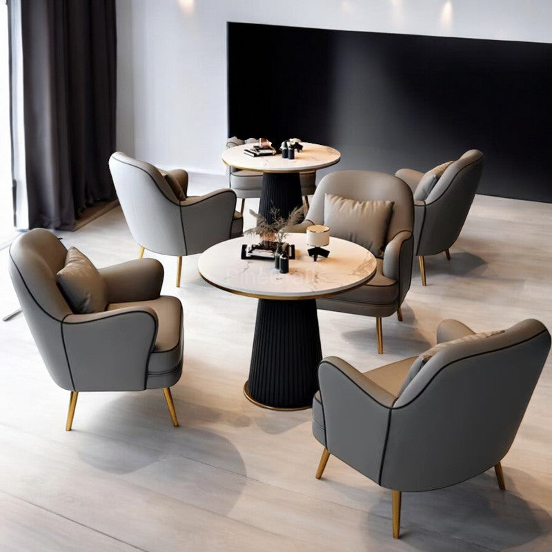 Elegant Dining Chairs with Wooden Frame