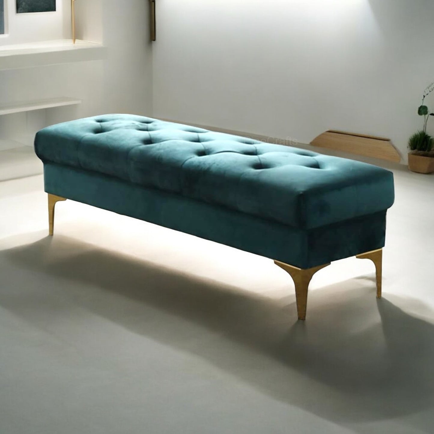 Elegant Bench Ottoman – Perfect for Living Room