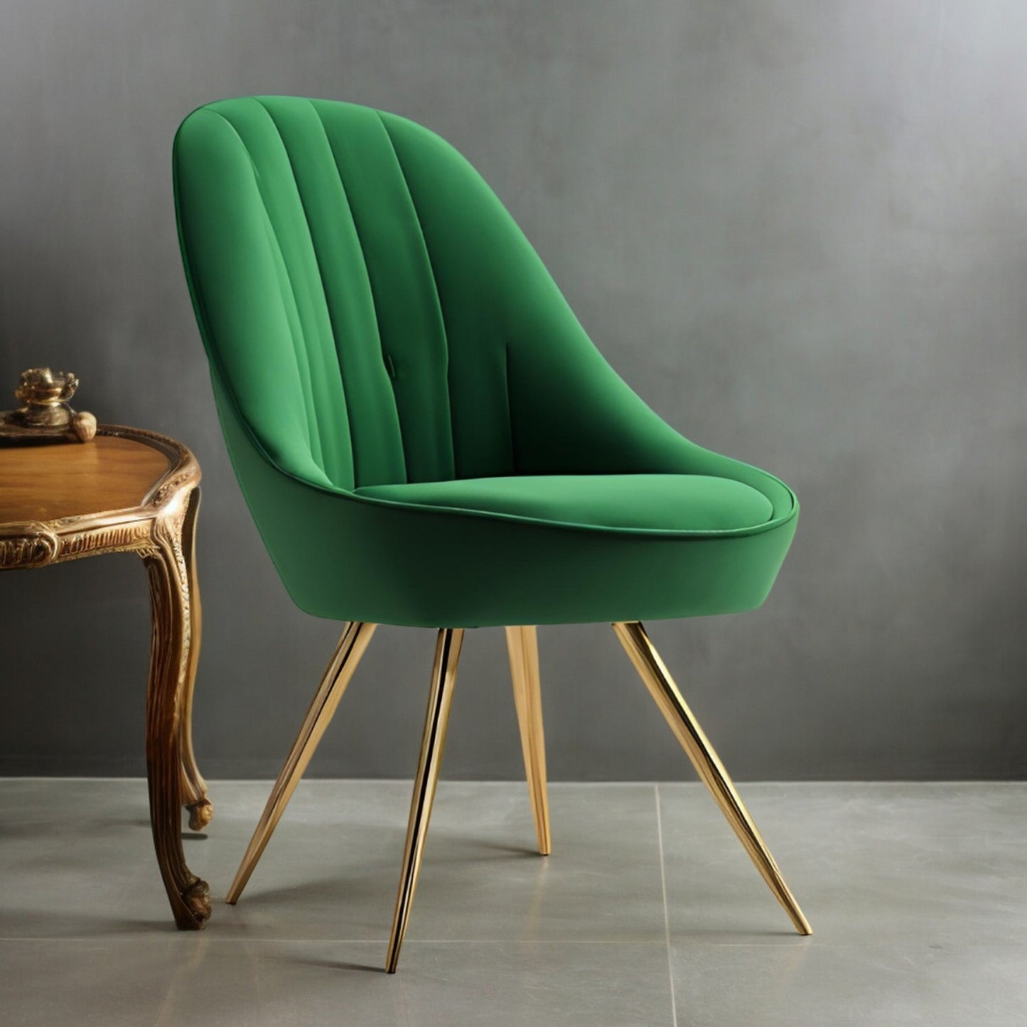 Space-Saving Compact Living Room Chair - Ottoman - CRUZ INTERNATIONAL - Furniture Store