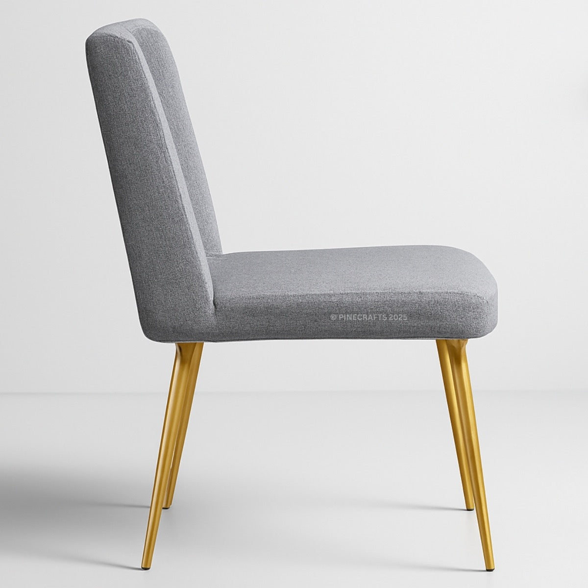 Velvet Dining Seat, Solid Wood