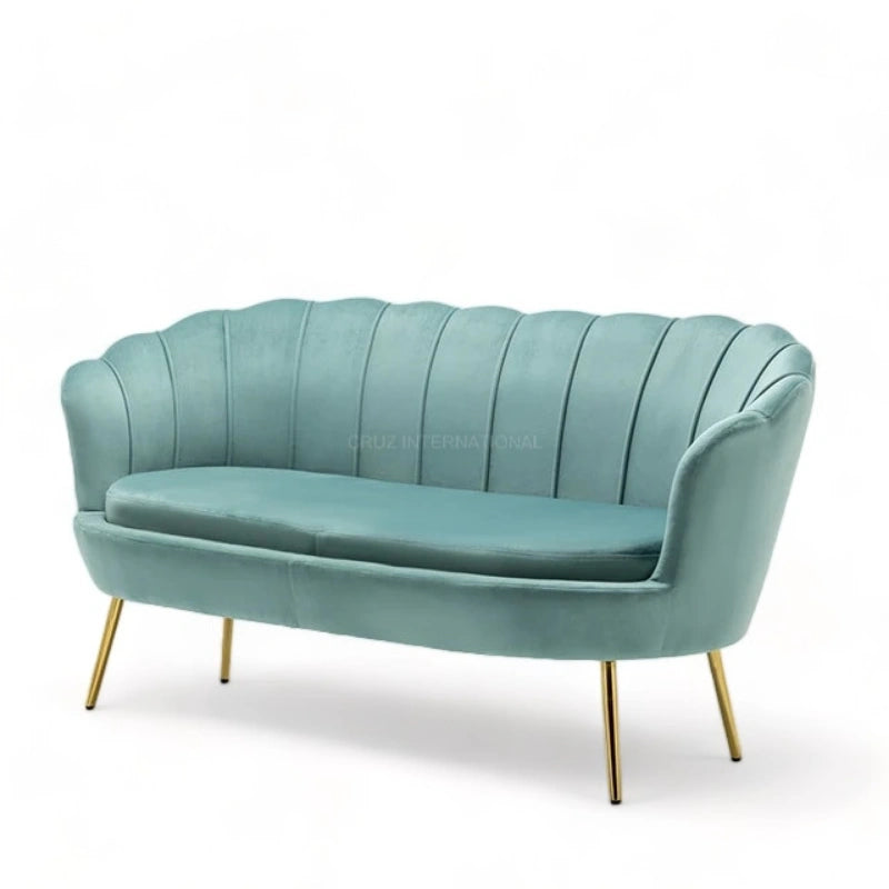 Modern Cute Look 3 Seater Fabric Sofa Set