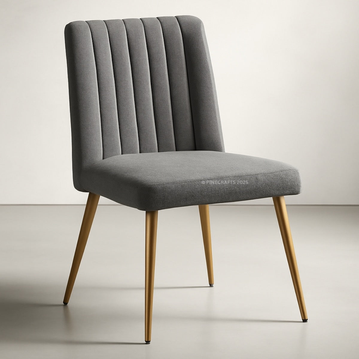 Velvet Dining Seat, Solid Wood