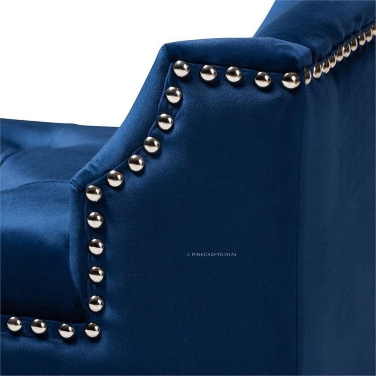 Velvet Ottoman Bench Settee