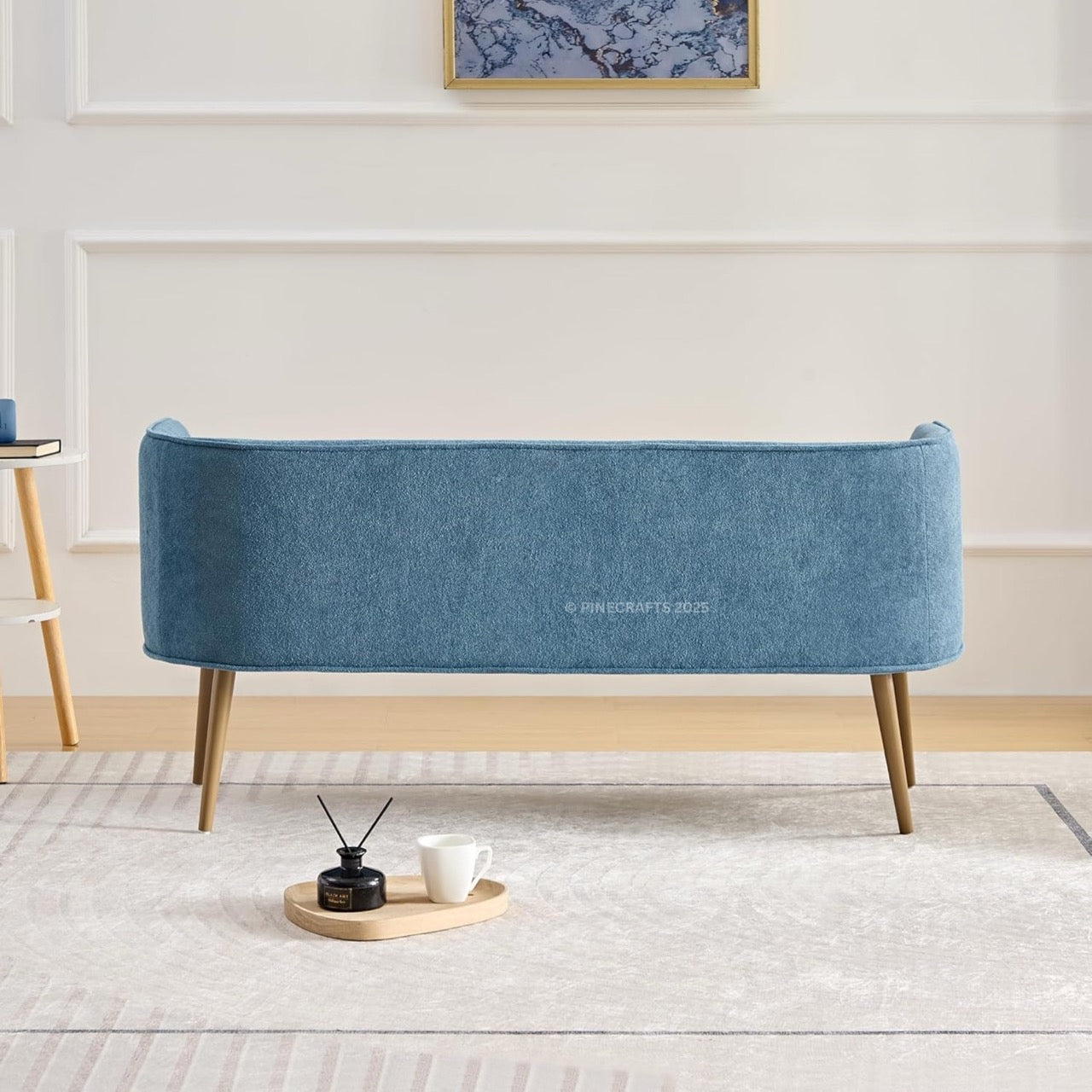 Compact Premium Velvet Sofa for Living Room