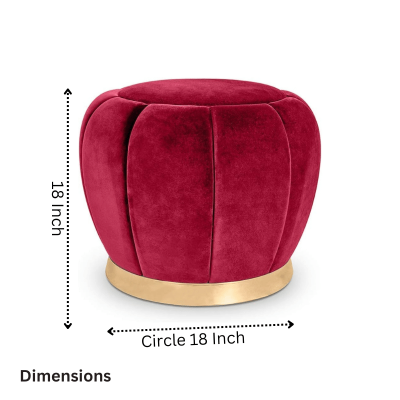 Home Modern art Ottoman CRUZ INTERNATIONAL