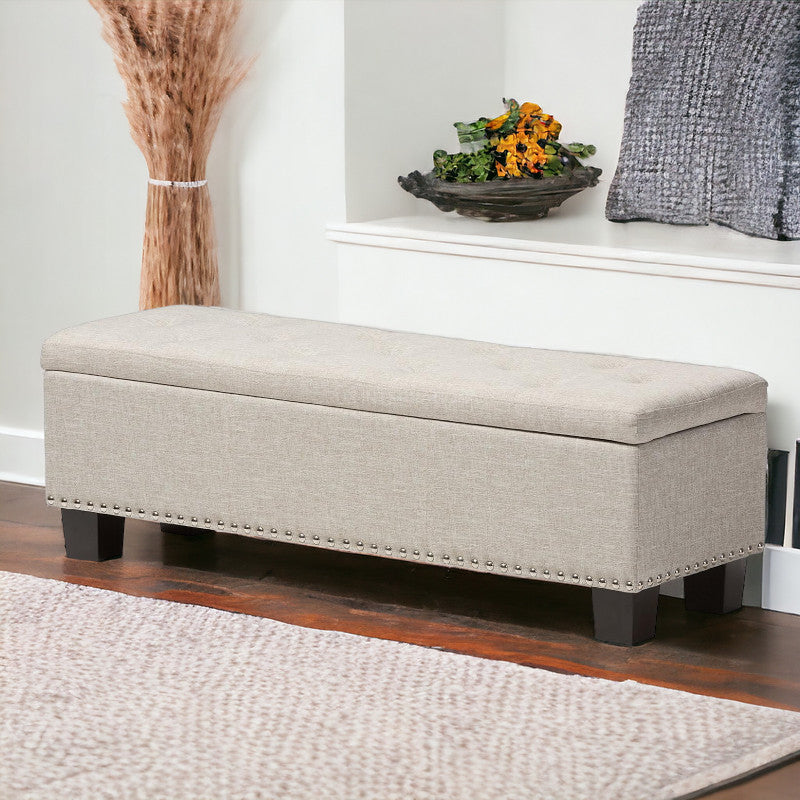 Ottoman Bench with Ample Storage