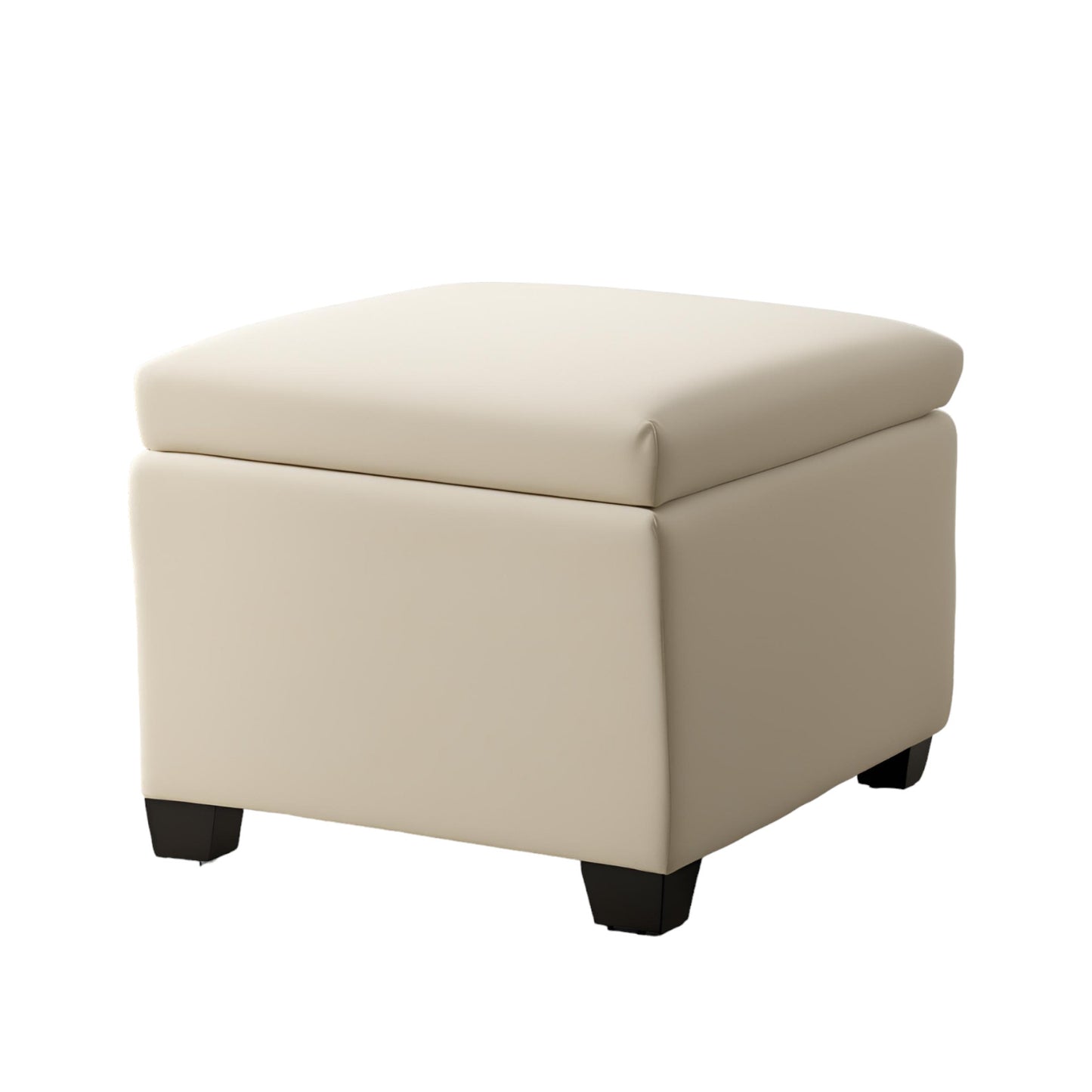 Minimalist Wooden Ottoman Stool