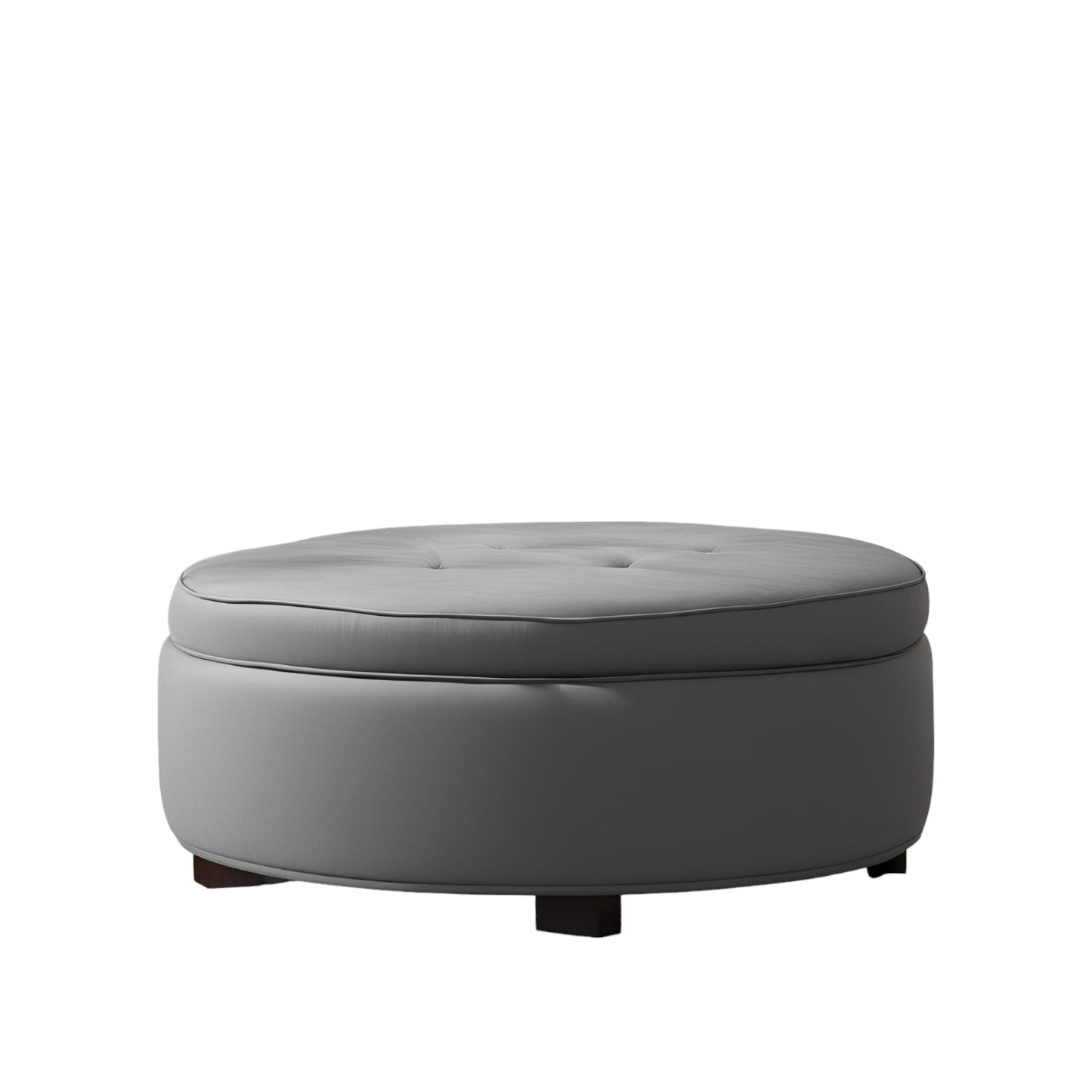 Standard Size Living Room Ottoman (Grey)