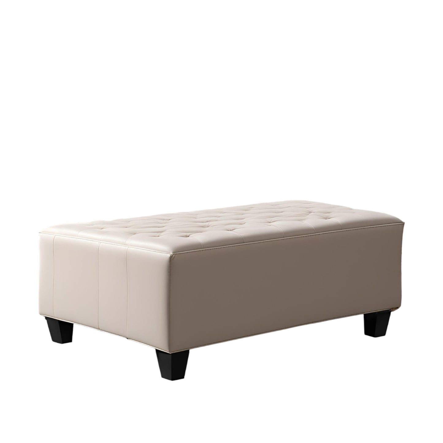 Modern Wooden Bench with Cushion