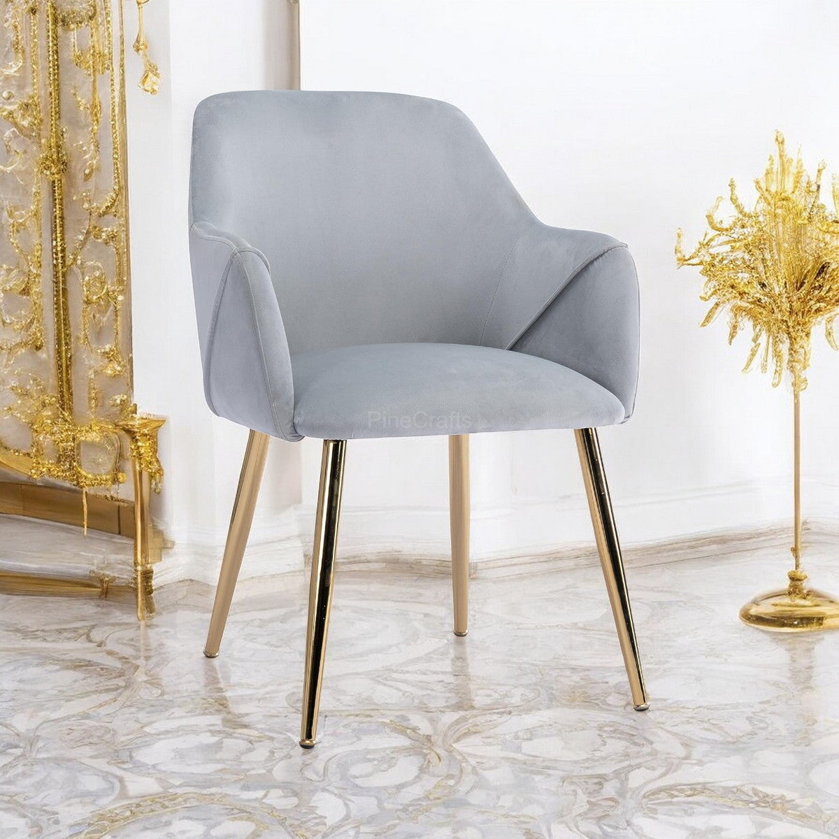 Comfortable Fabric Dining Chair