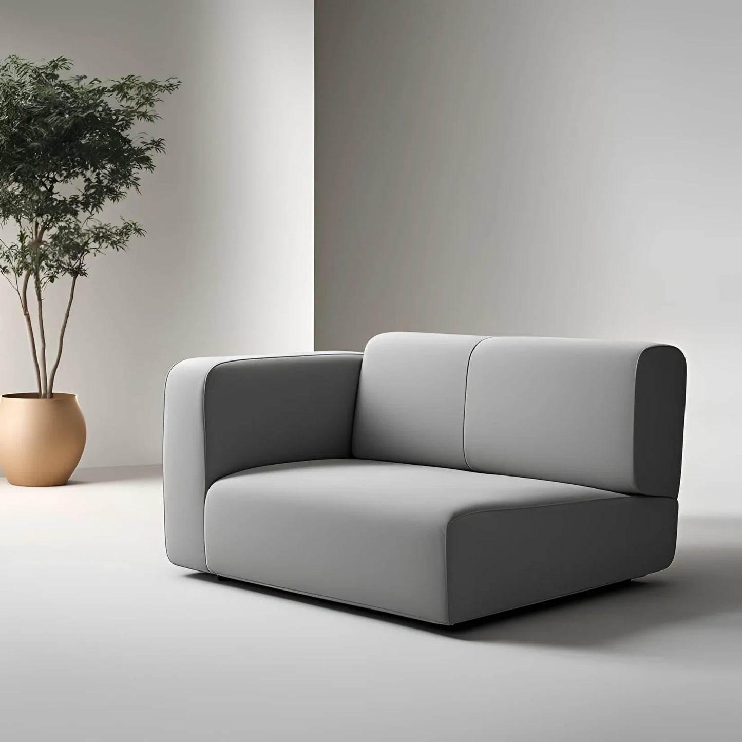 Comfortable Reading Living Room Chair - Ottoman - CRUZ INTERNATIONAL - Furniture Store