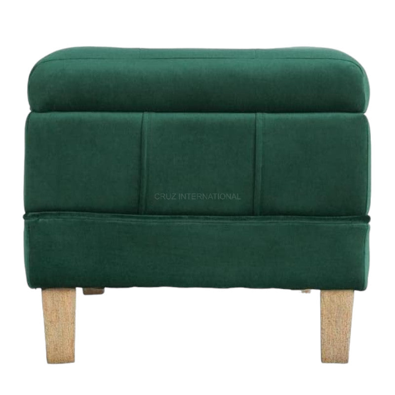 Compact Storage Ottoman Bench