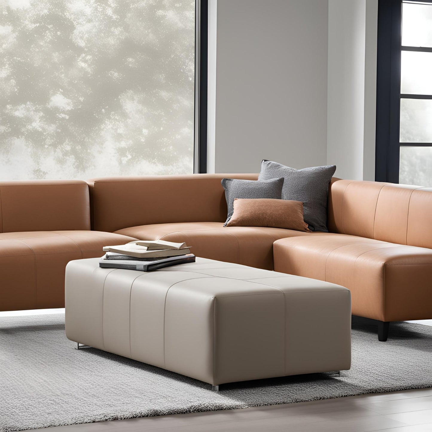 Space-Saving Wooden Bench for Apartments