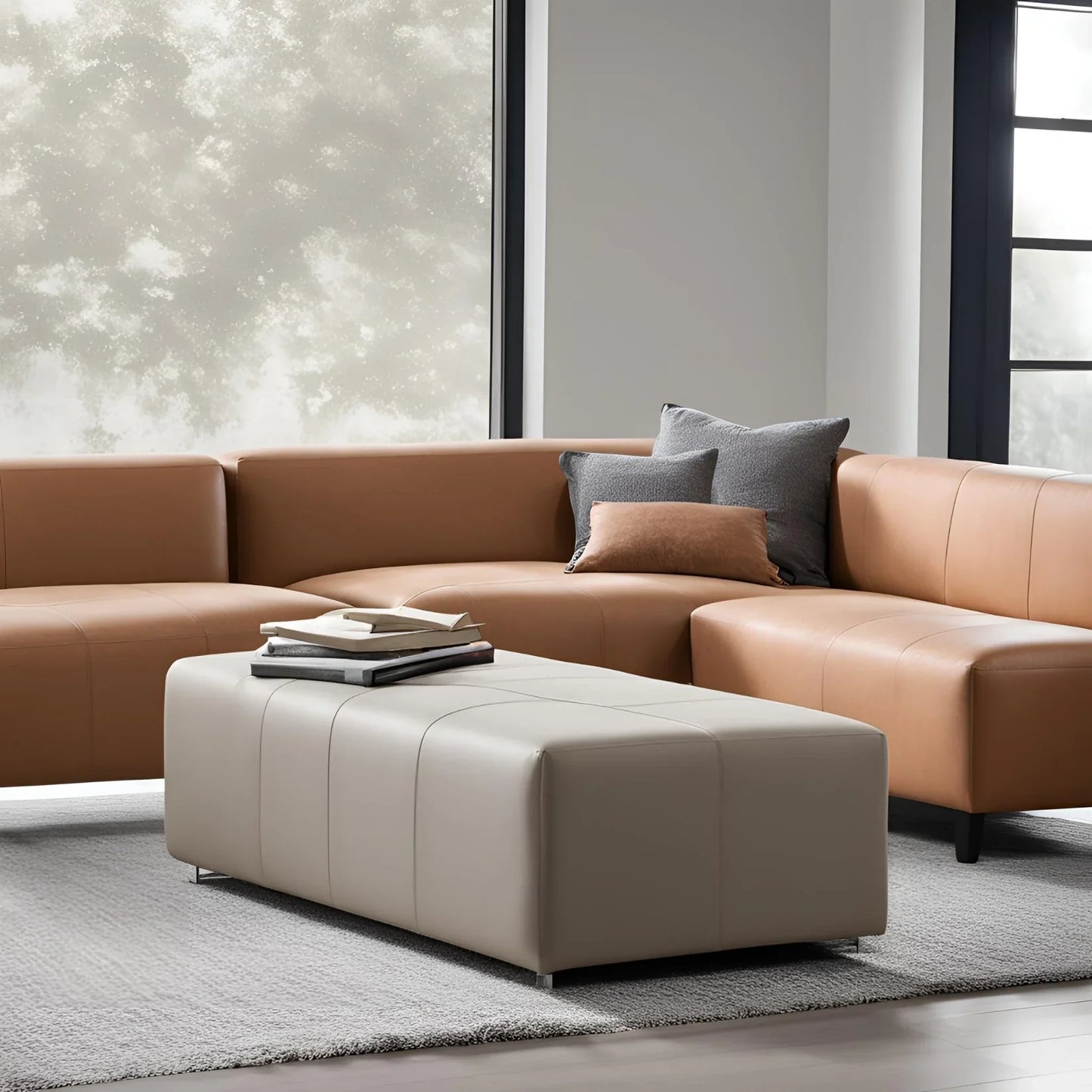 Space-Saving Wooden Bench for Apartments - Ottoman - CRUZ INTERNATIONAL - Furniture Store