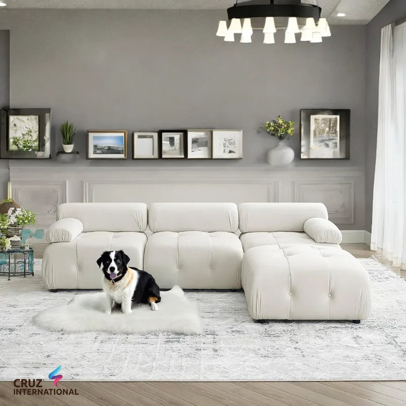 Sturdy outlet sectional sofa