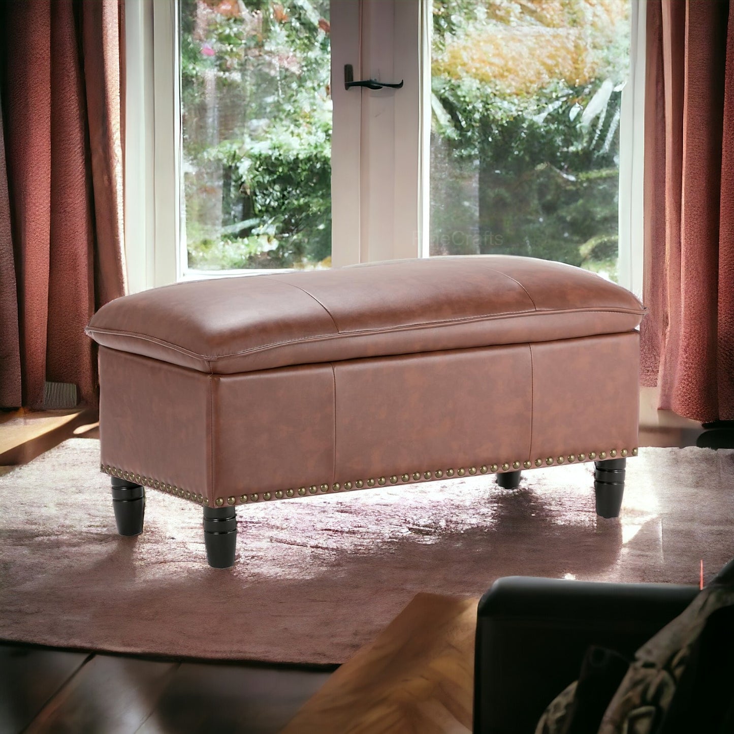 Premium Upholstered Bench Ottoman