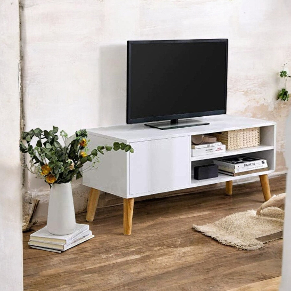 Modern TV Unit with Storage