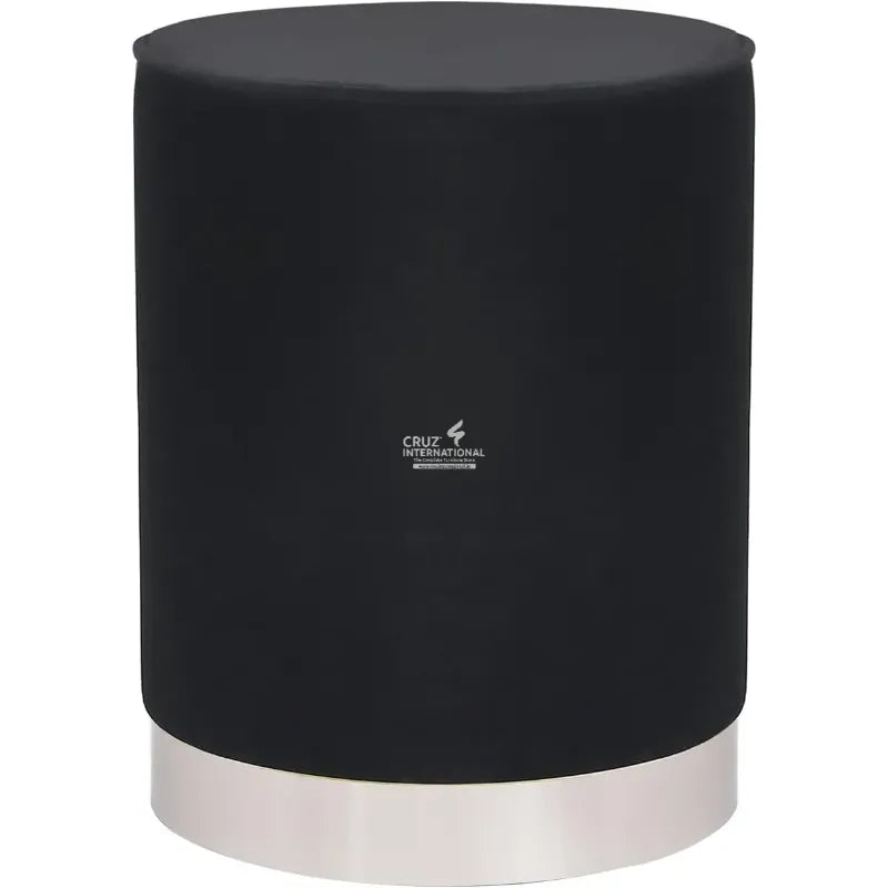 Round Haven Velvet Footstool CRUZ INTERNATIONAL