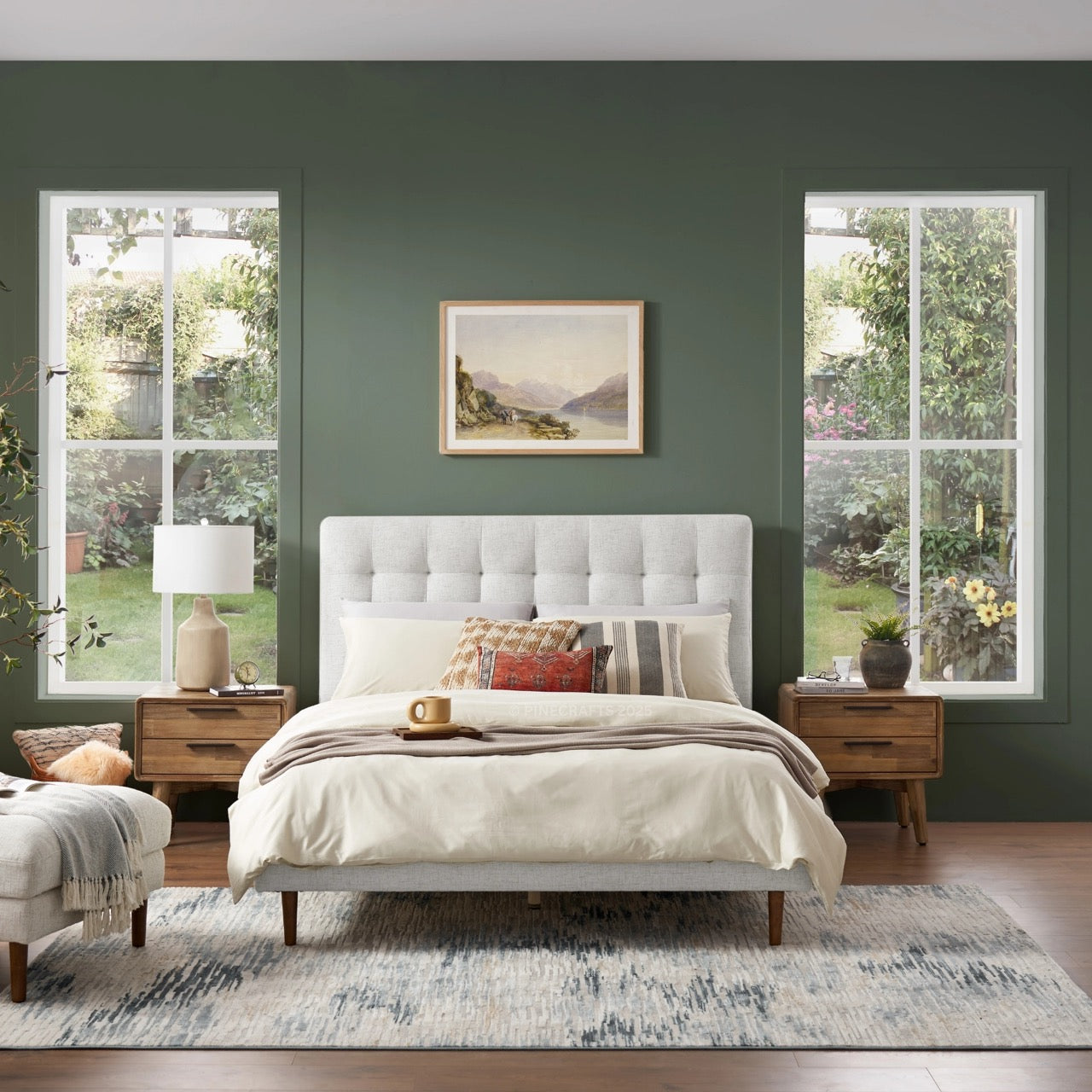 Elite Luxury Velvet Bed