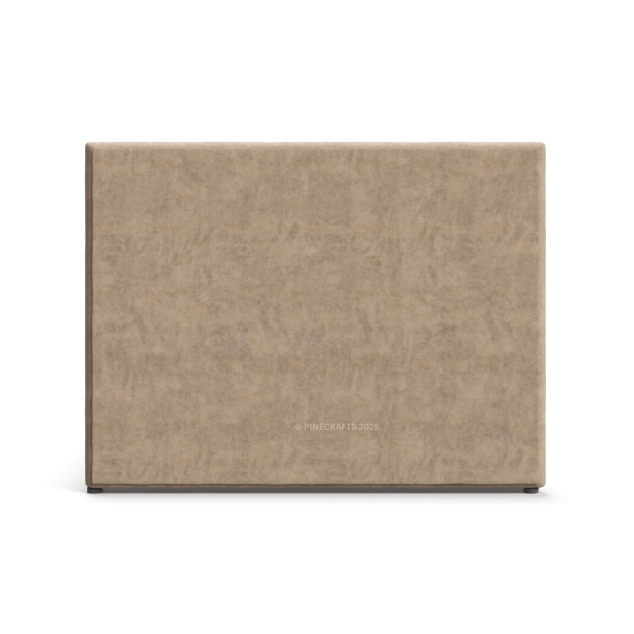 Beige fabric wallet with 'Byer' branding on a white background