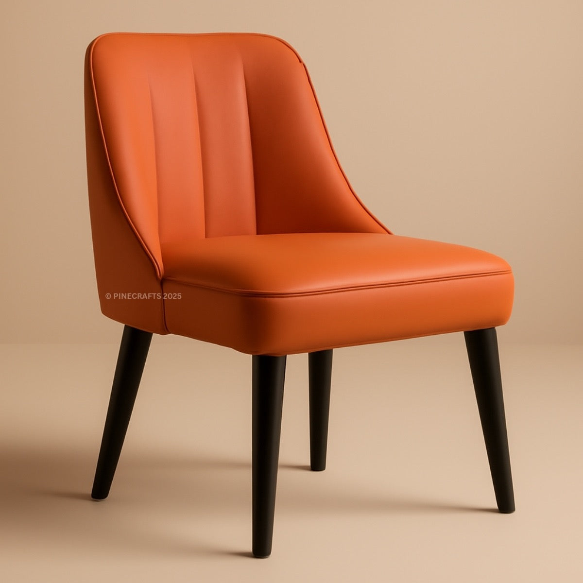 Premium Velvet Dining Chair – Wooden Frame