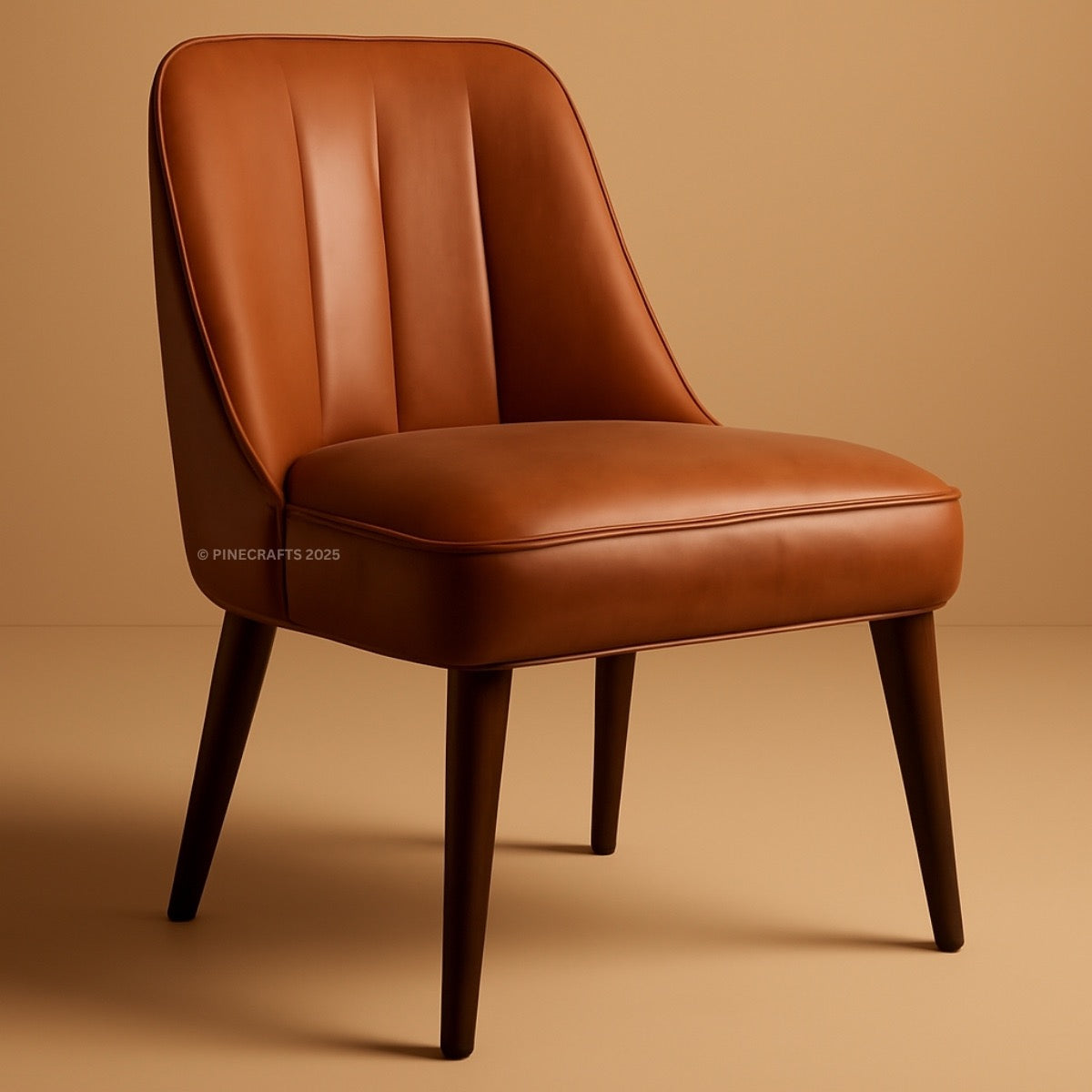 Premium Velvet Dining Chair – Wooden Frame