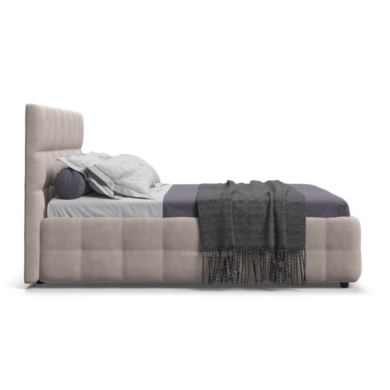 Designer Upholstered Bed