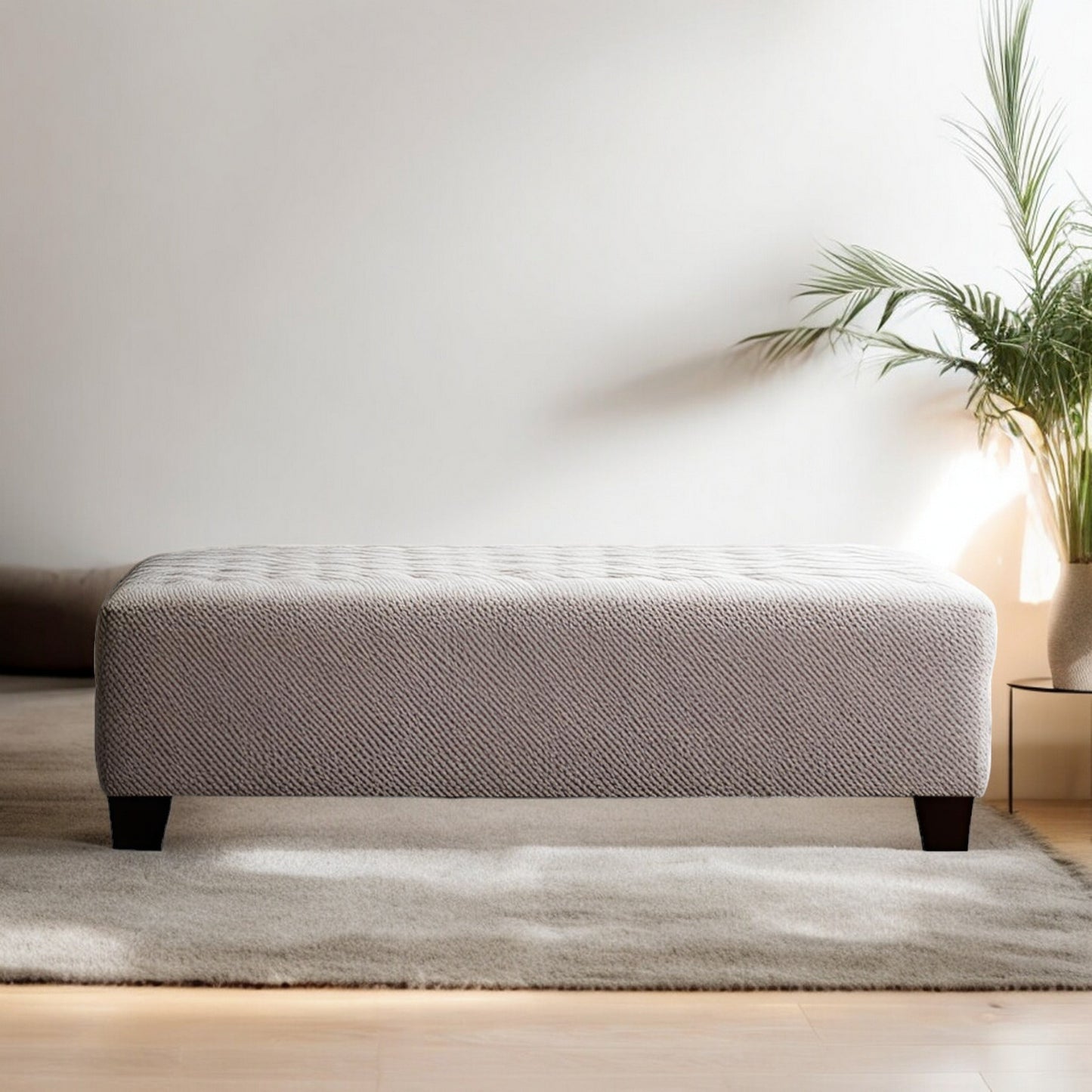 Minimalist Wooden Bench for Modern Decor