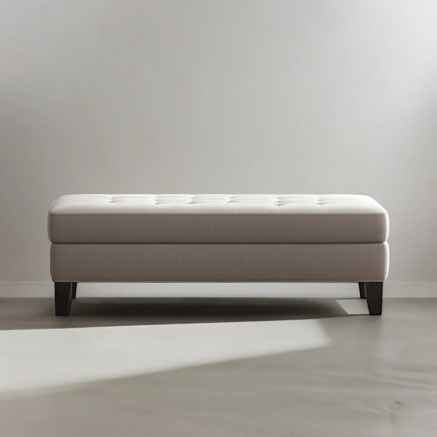 Modern Wooden Bench Seat - Ottoman - CRUZ INTERNATIONAL - Furniture Store