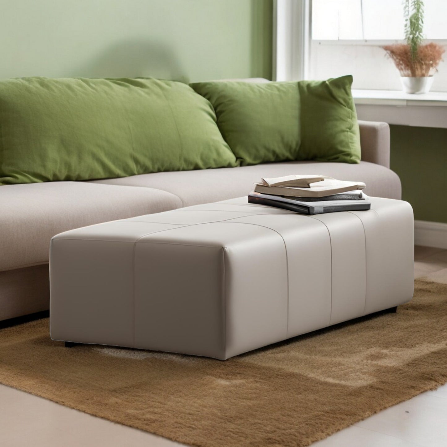 Space-Saving Wooden Bench for Apartments