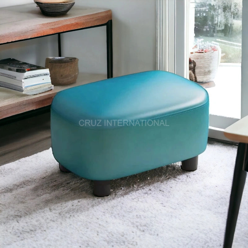 Modern Look Cute Fabric Ottoman Bench
