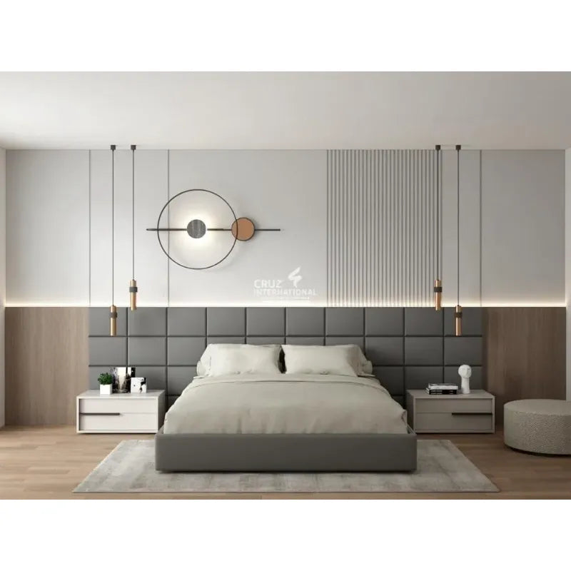 Cushion Headboard for Bed (Wall Mounted) CRUZ INTERNATIONAL