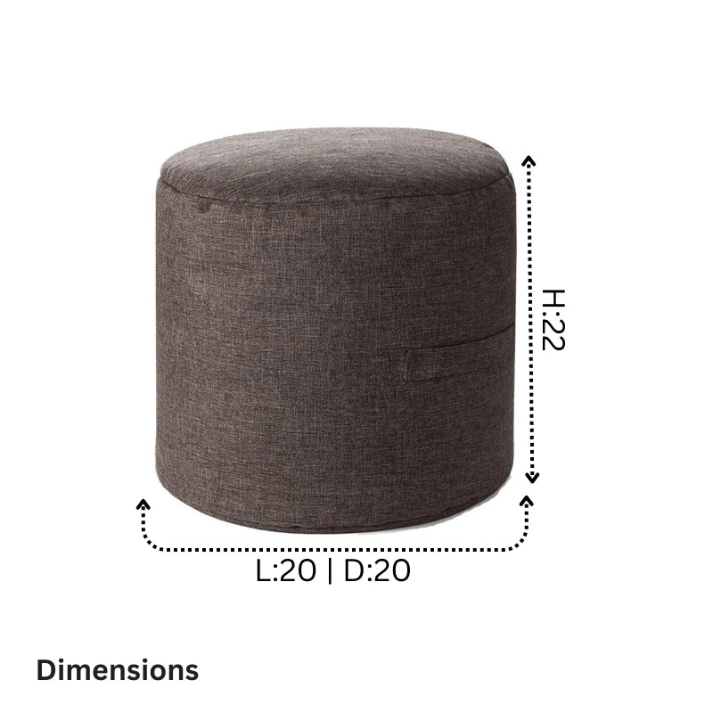 Perfect Home Modern art Ottoman CRUZ INTERNATIONAL