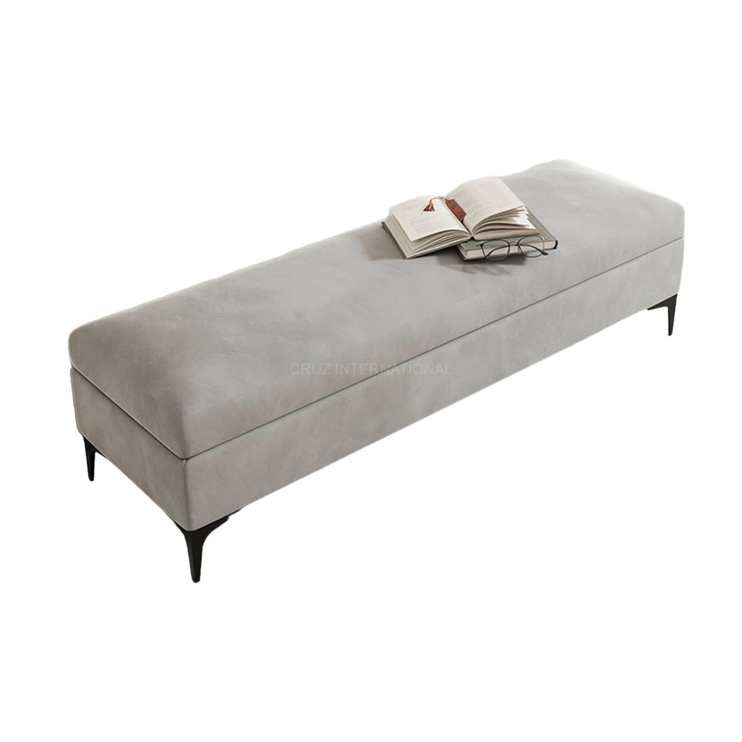 Elegant Ottoman Bench with Roomy Storage
