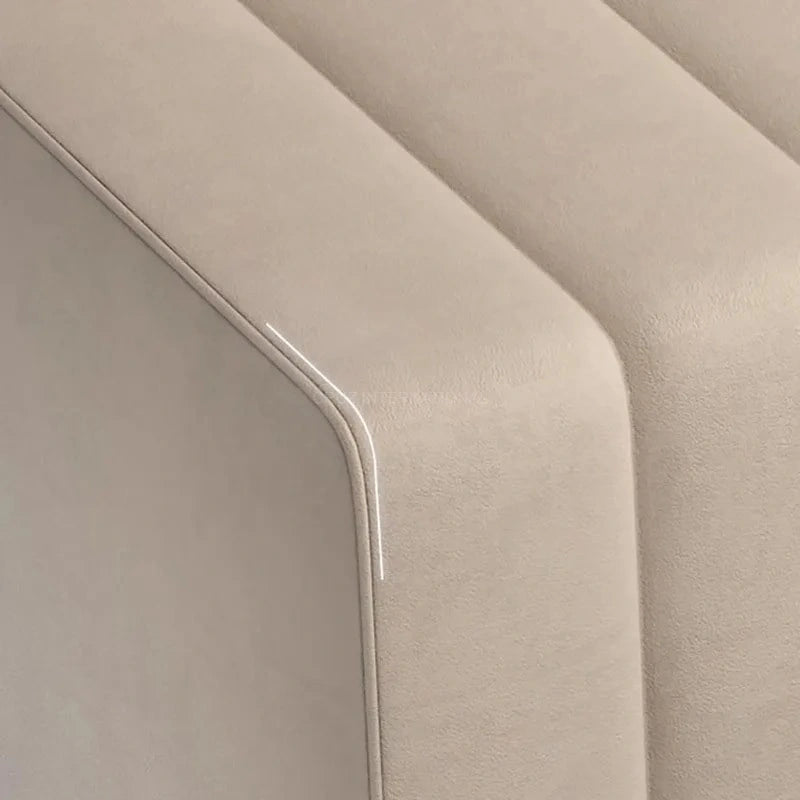 Modern Look Cute Fabric Ottoman Bench