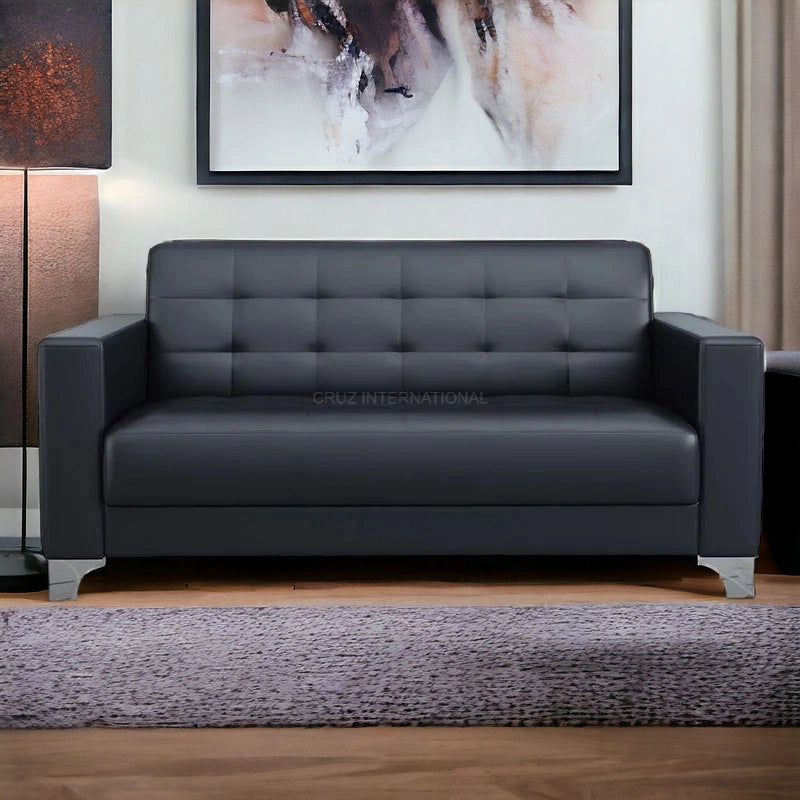 Modern Look 3 Seater Fabric Sofa Set for Home