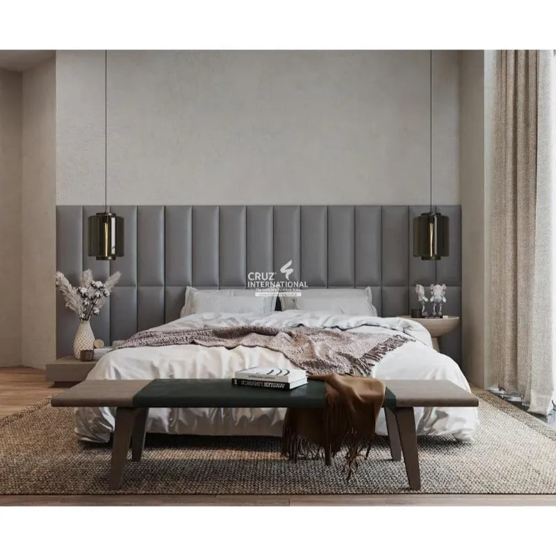 Copy of Cushion Headboard for Bed (Wall Mounted) CRUZ INTERNATIONAL
