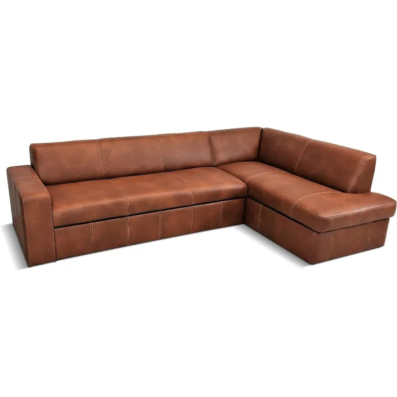 Vintage Inspired L Shape Sofa