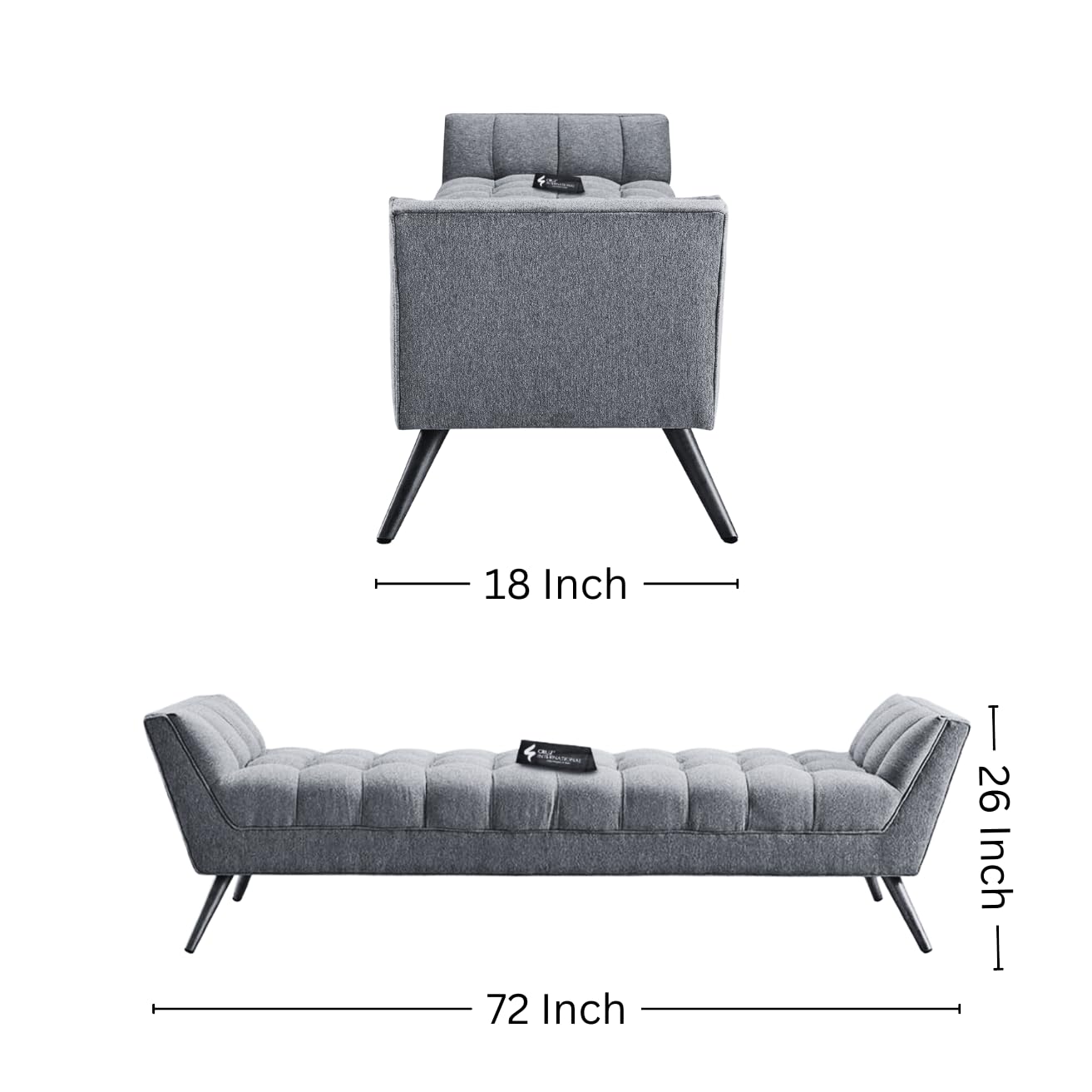 Velvet Button Tufted 3-Seater Sofa | Couch | Settee | Diwan