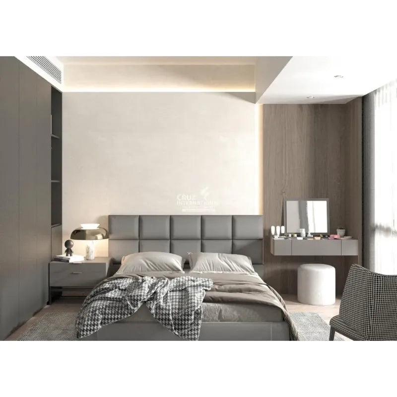 Cushion Headboard for Bed (Wall Mounted) CRUZ INTERNATIONAL