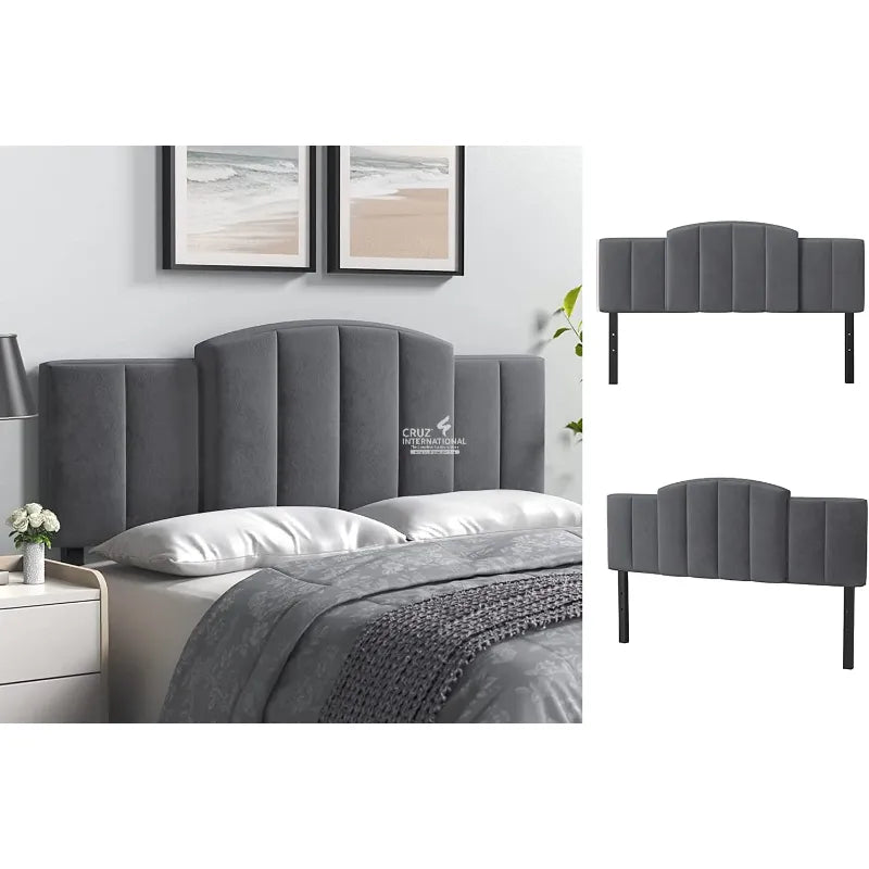 Regal Rest Cushion Headboard for Bed (Wall Mounted) CRUZ INTERNATIONAL