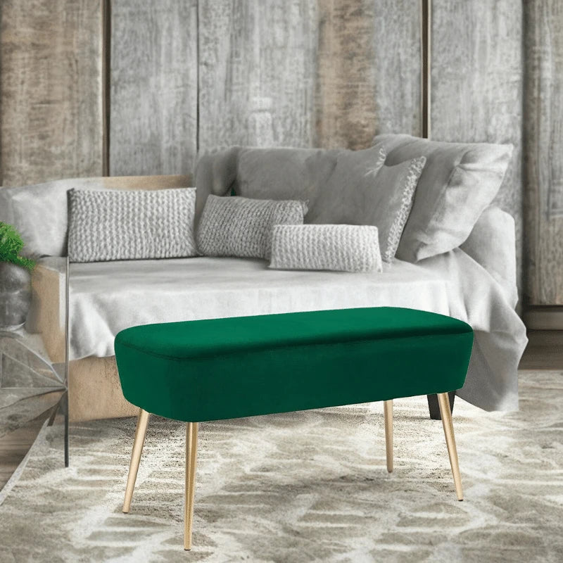 Perfect Living Room Modern Bench CRUZ INTERNATIONAL