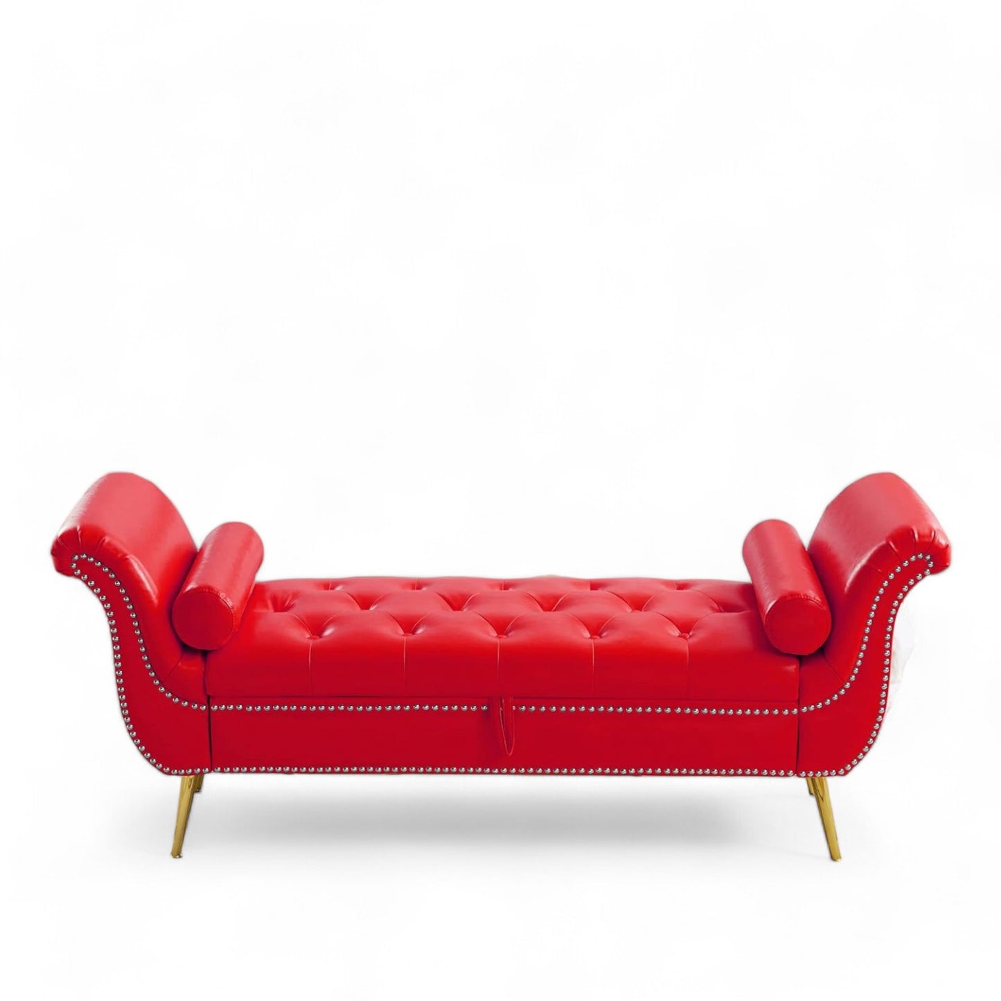 Velvet Button Tufted 3-Seater Sofa